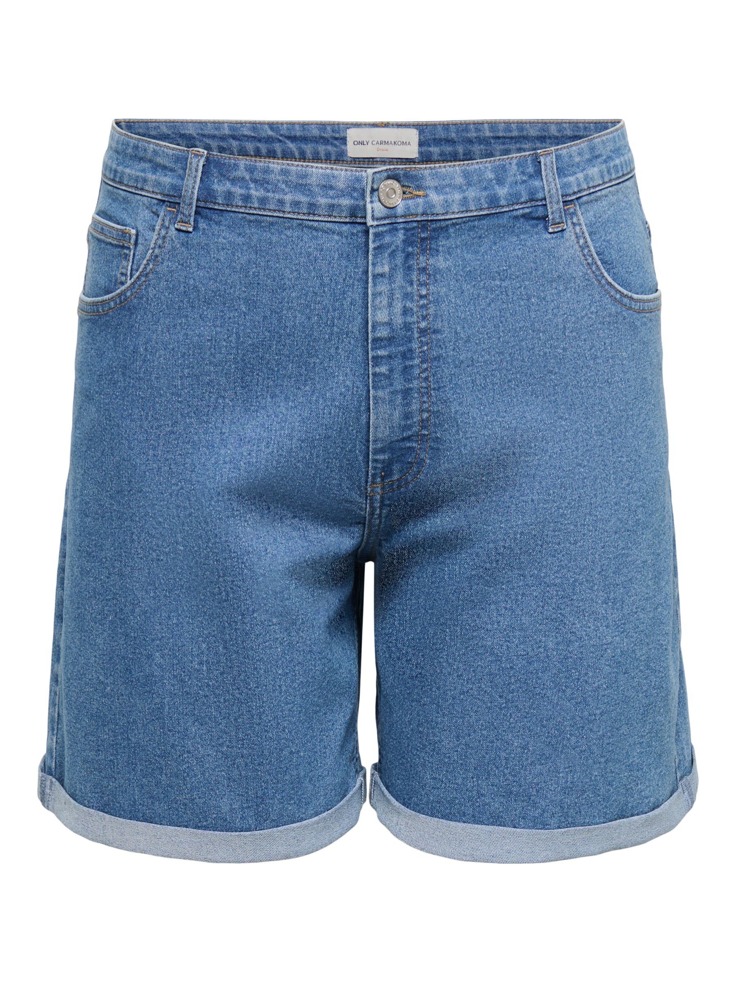 ONLY Carmakoma Jeans 'CARLaura' in de kleur Blauw, Productweergave