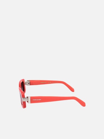 FERRAGAMO Sunglasses in Red