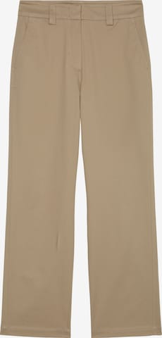 Marc O'Polo Regular Trousers in Brown: front