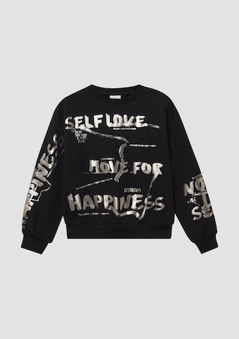 Sweat-shirt s.Oliver en noir
