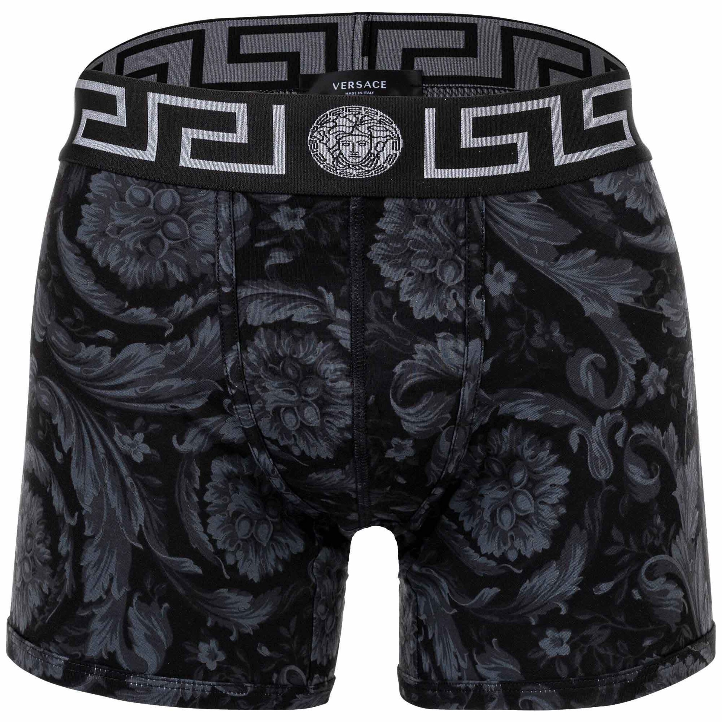 VERSACE Boxershorts in Zwart: voorkant