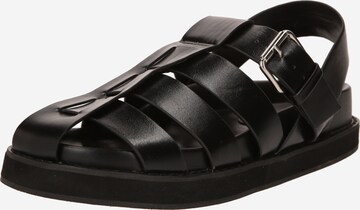 TOPSHOP Sandal 'Bea' i svart: framsida