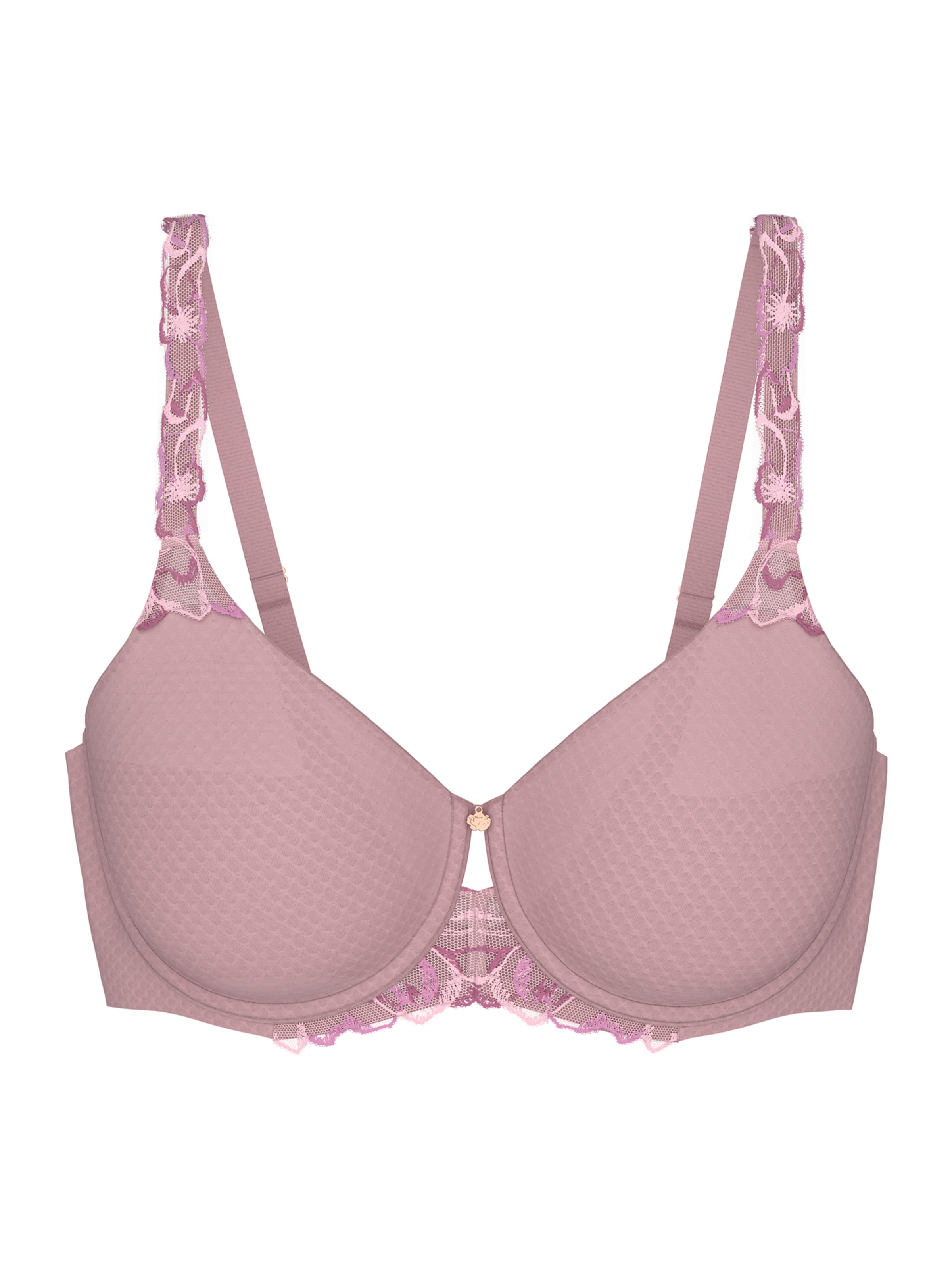 TRIUMPH Bra 'Wild Azalea' in Pink: front