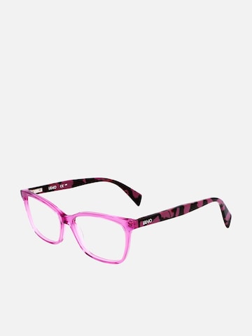 Lunettes de soleil Liu Jo en violet : devant