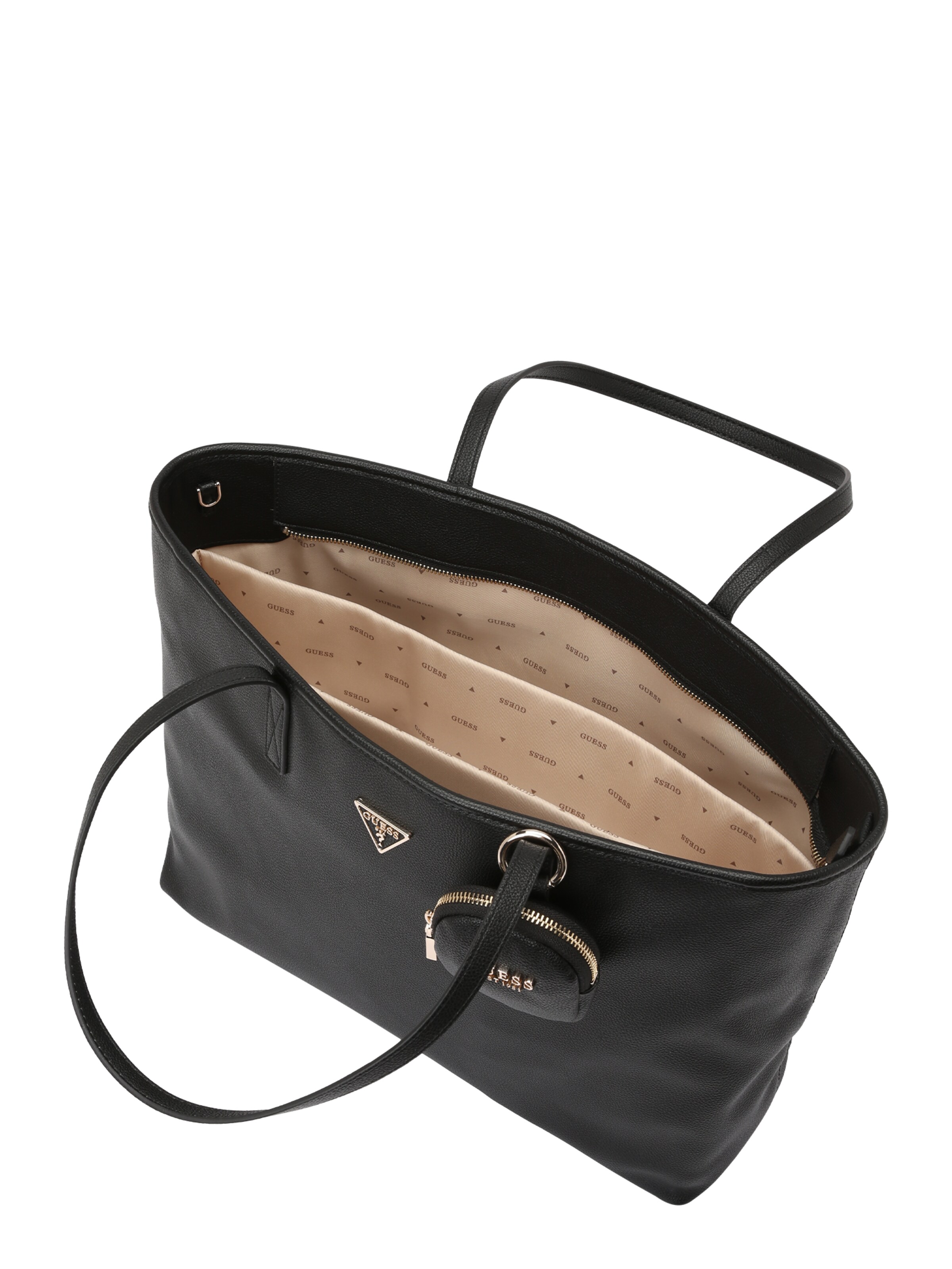 GUESS Nákupní taška 'POWER PLAY II LARGE TECH TOTE' – černá