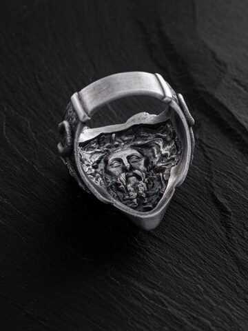Bague 'GORGON MEDUSA' REYTEL en argent