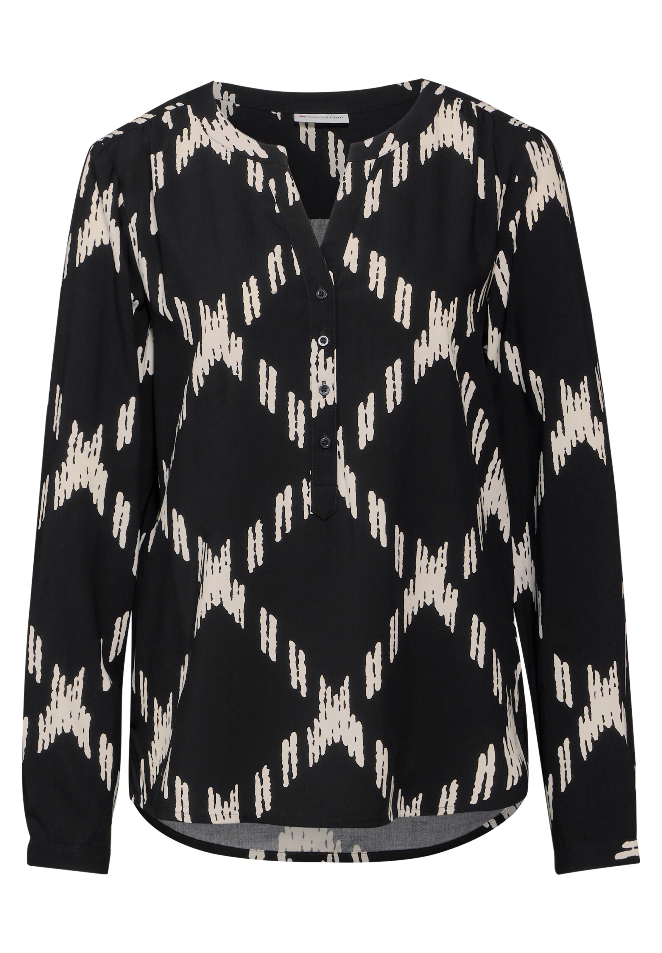 STREET ONE Blouse in Black: front