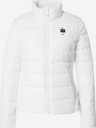 Blauer.USA Veste mi-saison en noir / blanc, Vue avec produit