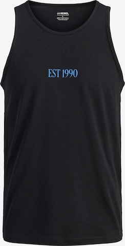 JJ Rebel - Camisa 'JREBMILES' em preto: frente