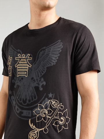 GUESS Shirt 'HERITAGE' in Black
