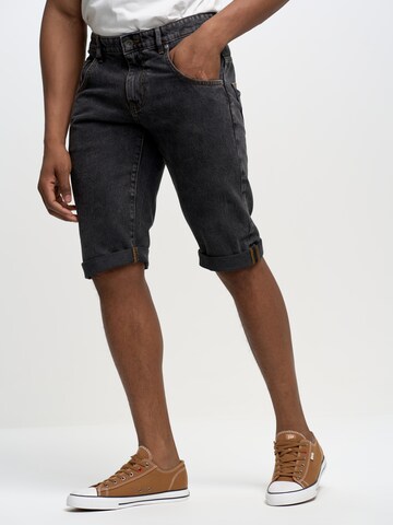 BIG STAR Regular Shorts 'Conner' in Grau