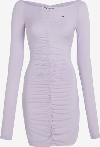 Tommy Jeans Dress in Purple: front