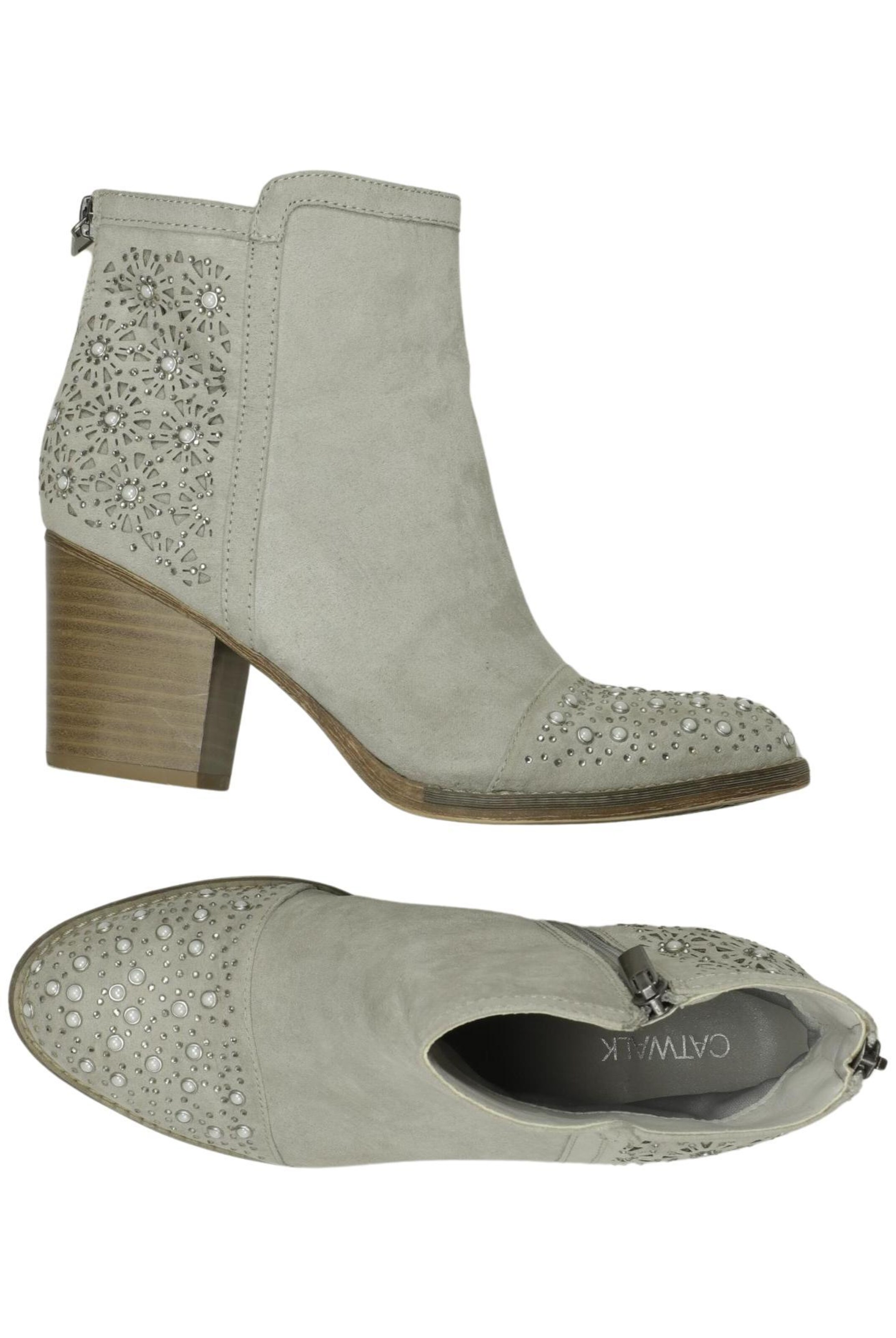 CATWALK Dress Boots in 37 in Grey: front