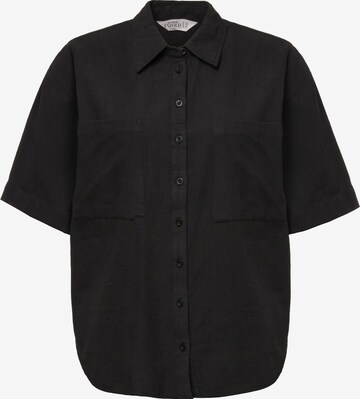 Studio Untold Blouse in Black: front