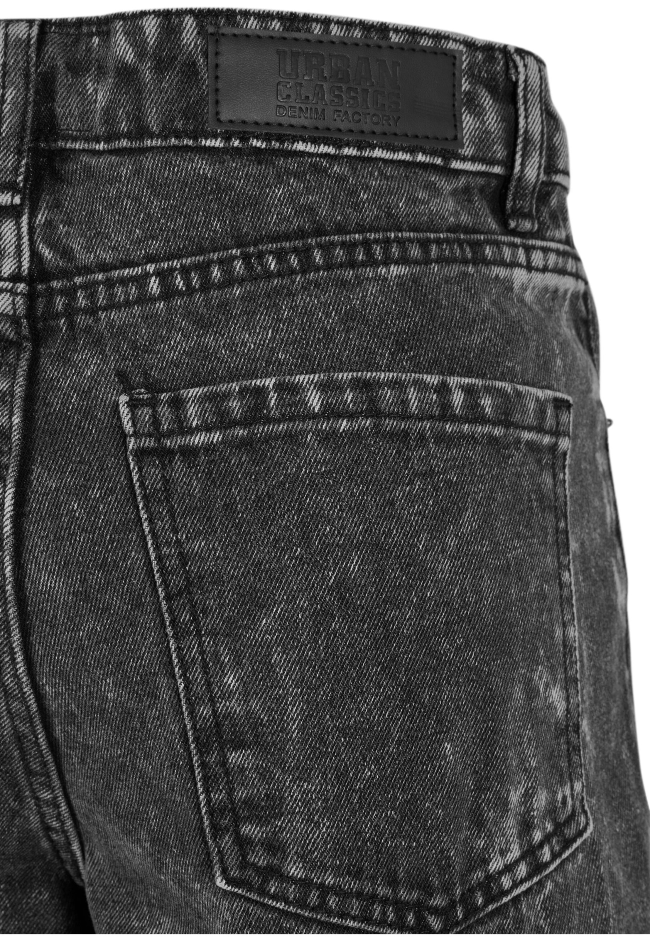 melns Urban Classics Standarta Džinsi 's Wide Leg Denim Pants ' '