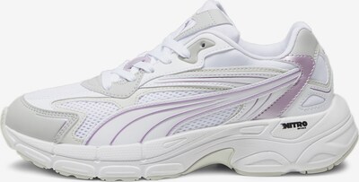 PUMA Baskets basses 'Teveris' en gris / violet / blanc, Vue avec produit