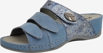 MUBB Pantolette in Blau: predná strana