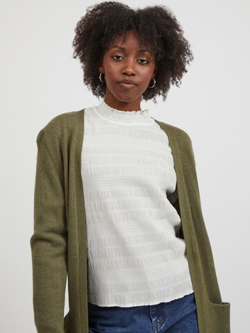 VILA Knitted Coat 'Ril' in Green