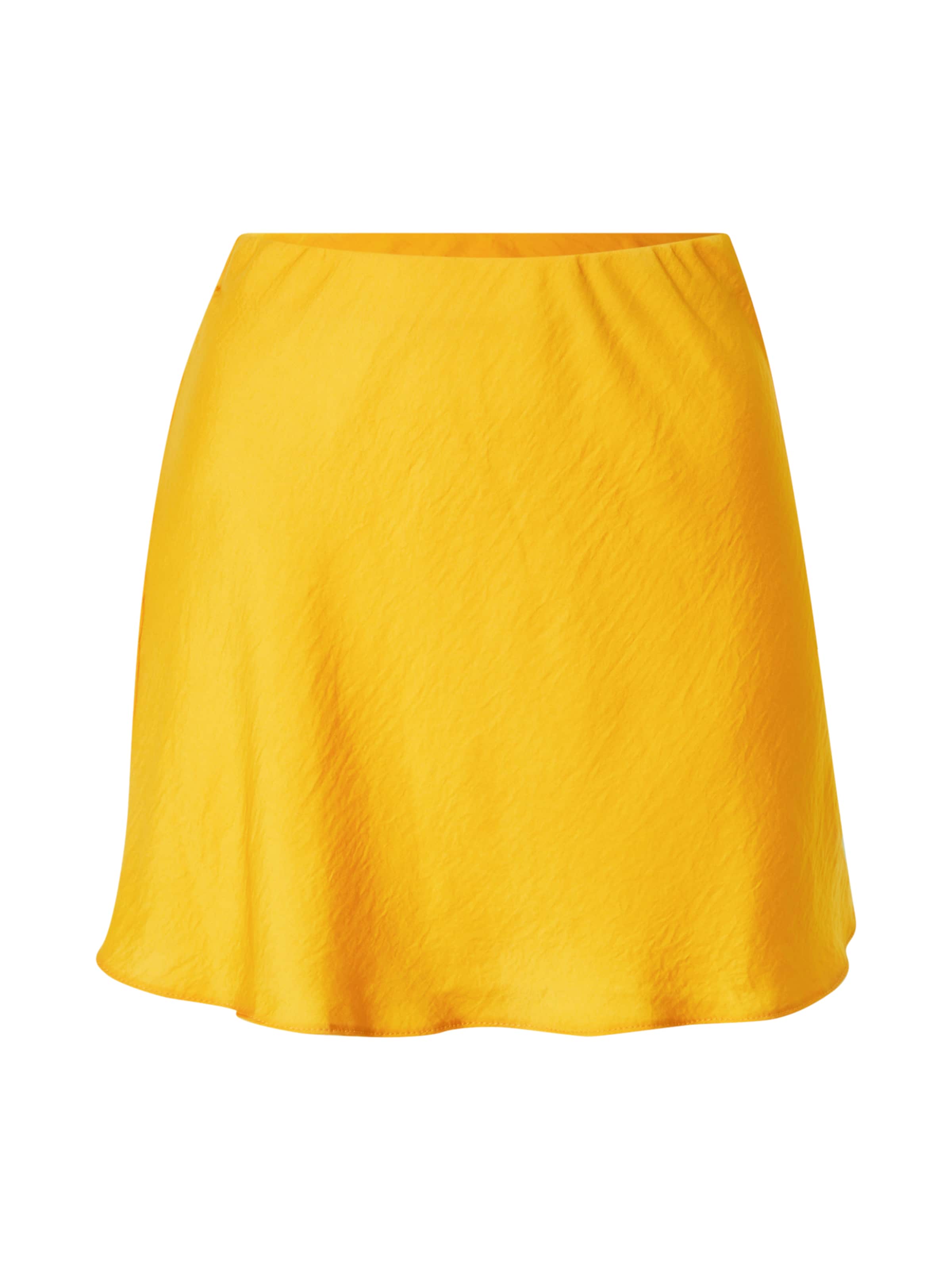 Nasty Gal Юбка в Желтый: спереди