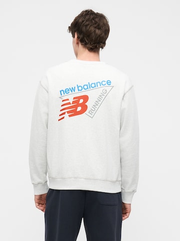 new balance Sweatshirt in Grau: Vorderseite