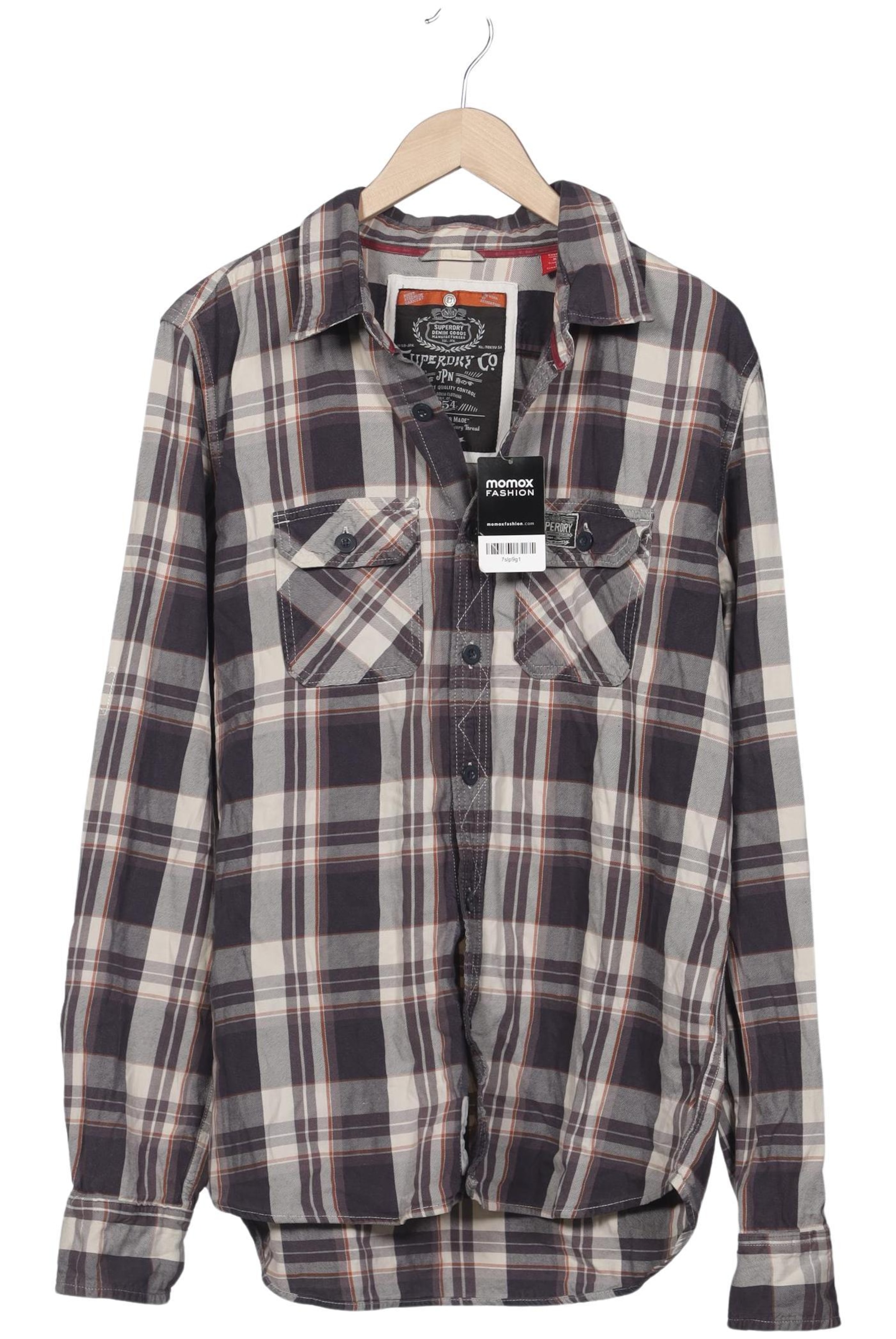 Superdry & Co Button Up Shirt in XXXL in Mixed colors: front