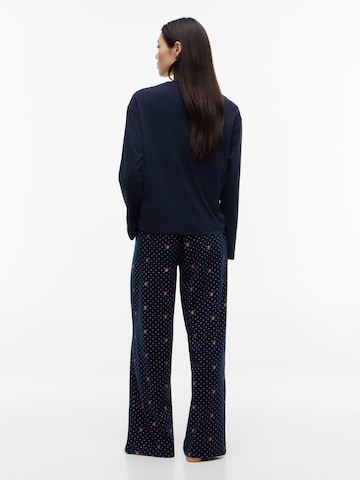 Pijama de la TOMMY HILFIGER pe albastru