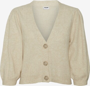Noisy may Strickjacke 'Lilje' in Beige: predná strana