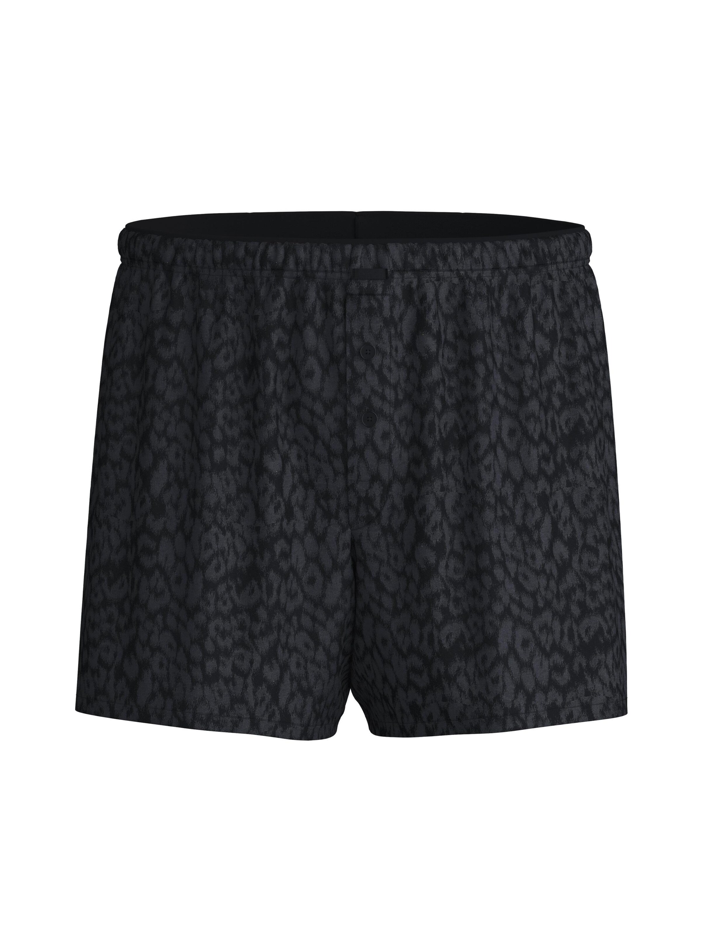 CALIDA Boxershorts 'Woven Jacquard' in Zwart: voorkant