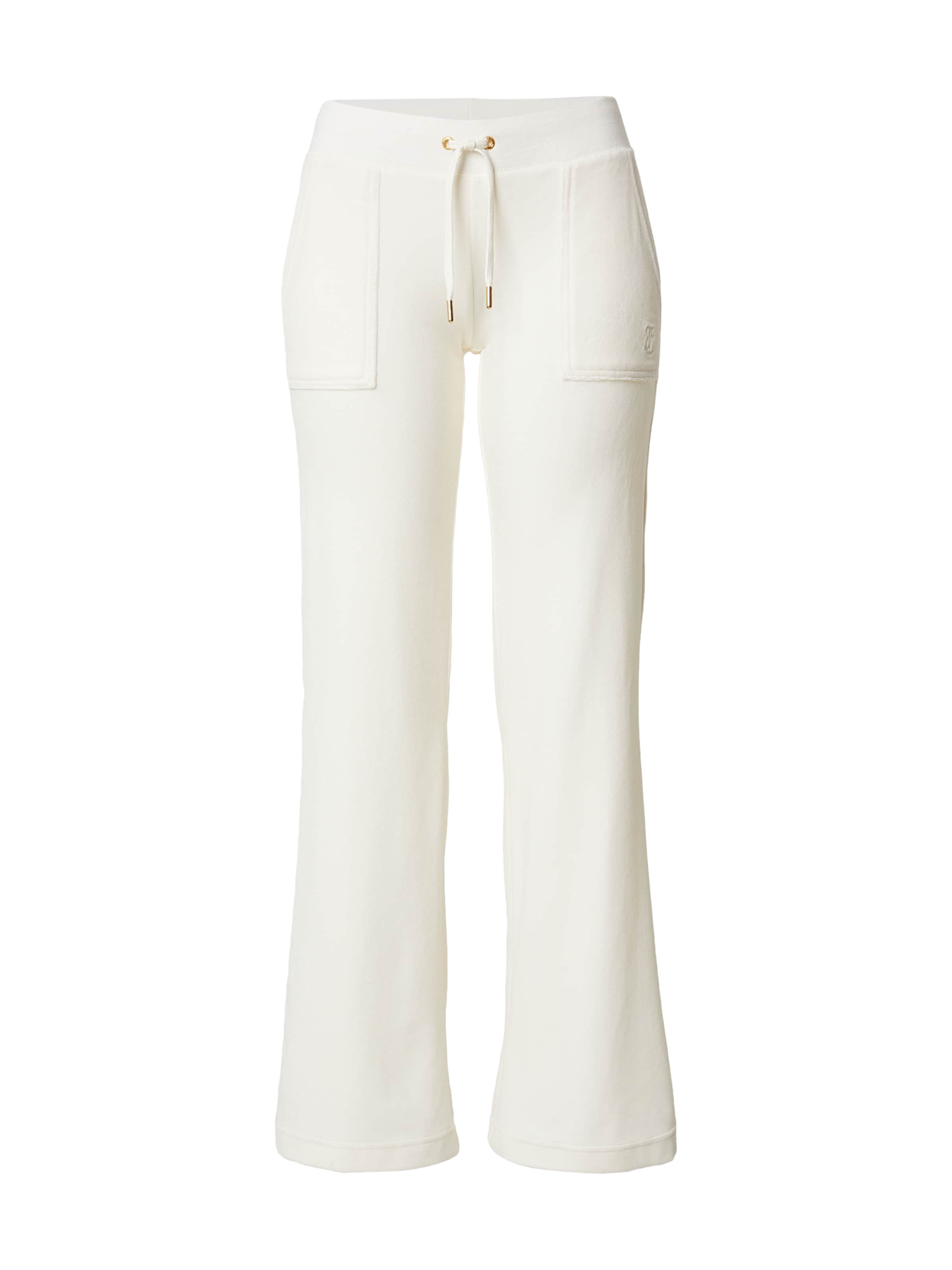 évasé Pantalon 'Layla' Juicy Couture en beige : devant