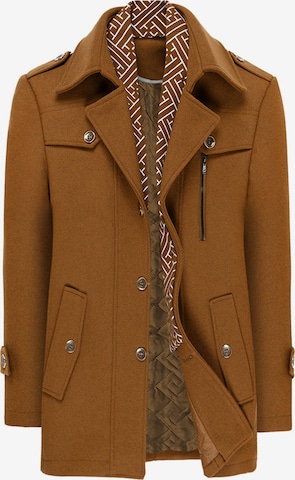 Youthup Winter Coat in Brown: front