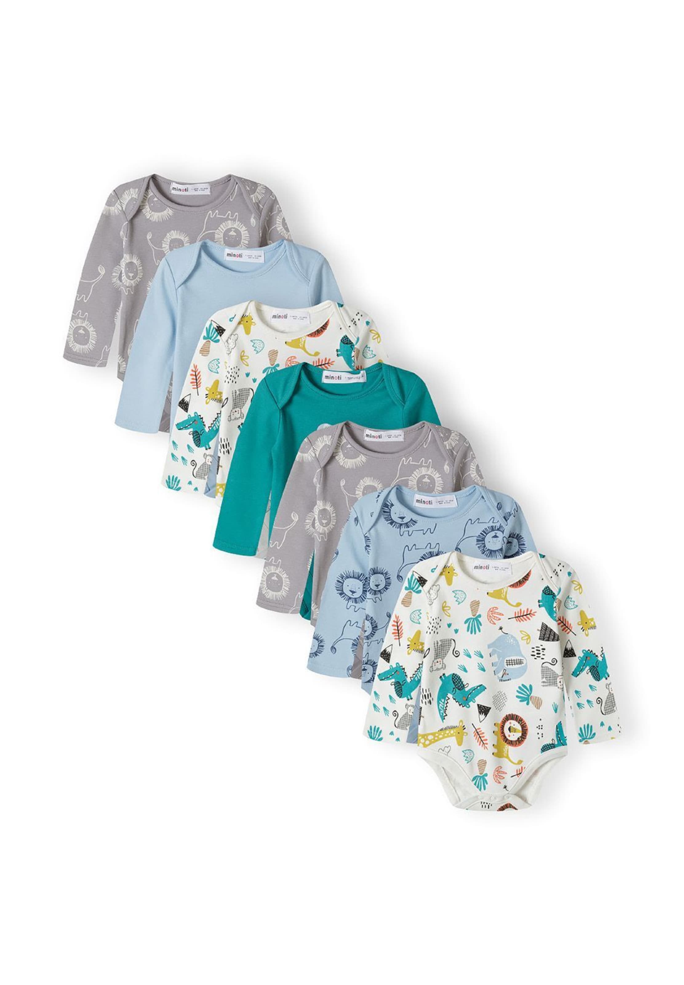 Tutina / body per bambino di MINOTI in colori misti: frontale