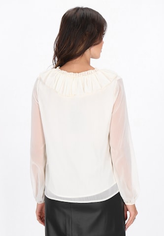 faina - Blusa en blanco