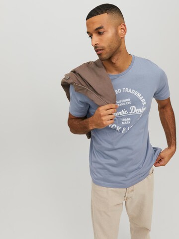 JACK & JONES T-Shirt in Blau