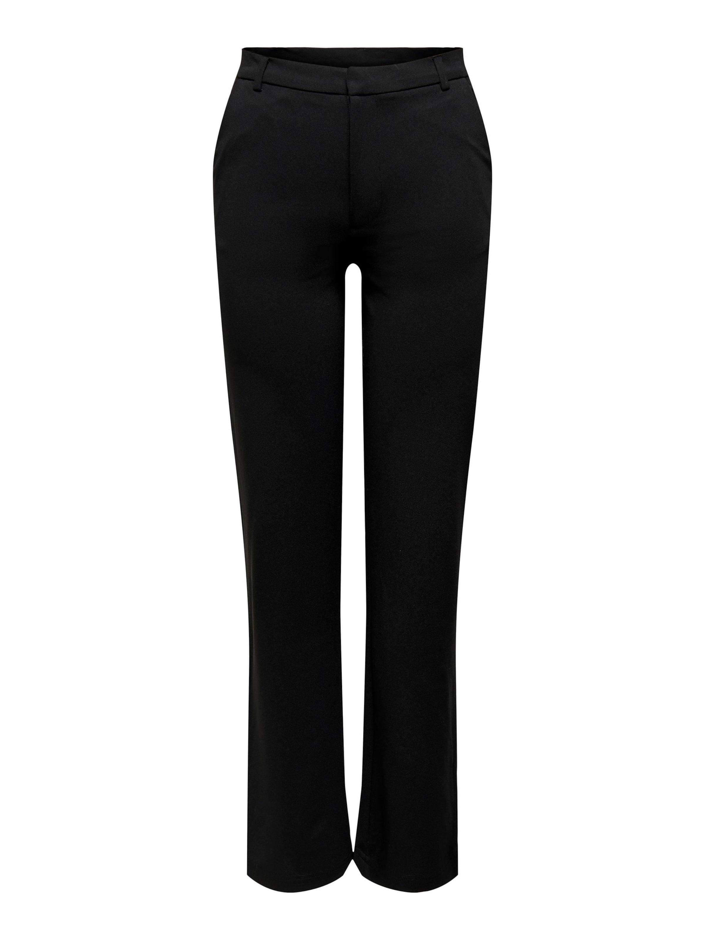 JDY Loosefit Kalhoty &#x27;Geggo&#x27; – černá: přední strana