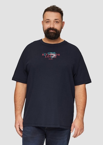 T-Shirt s.Oliver en bleu : devant