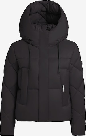 Veste d’hiver 'Dafna' khujo en noir : devant