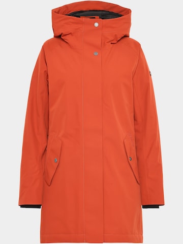 Veste d’hiver 'Alana' Didriksons en orange : devant