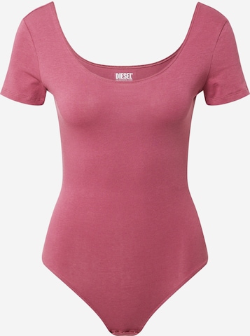 DIESEL Shirt Bodysuit in Pink: front