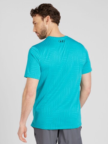 UNDER ARMOUR Performance shirt 'Vent Geotessa' in Green