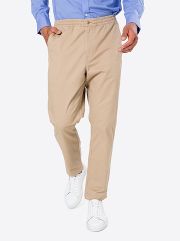 Polo Ralph Lauren Chino-püksid, värv beež: eest vaates