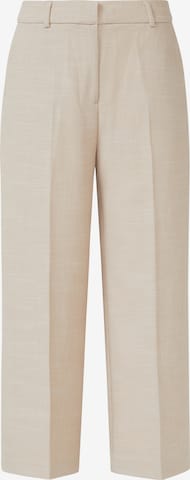 Regular Pantalon COMMA en beige : devant