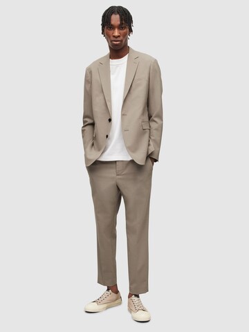 AllSaints Normalny krój Spodnie w kant 'CAPULET' w kolorze szary: przód