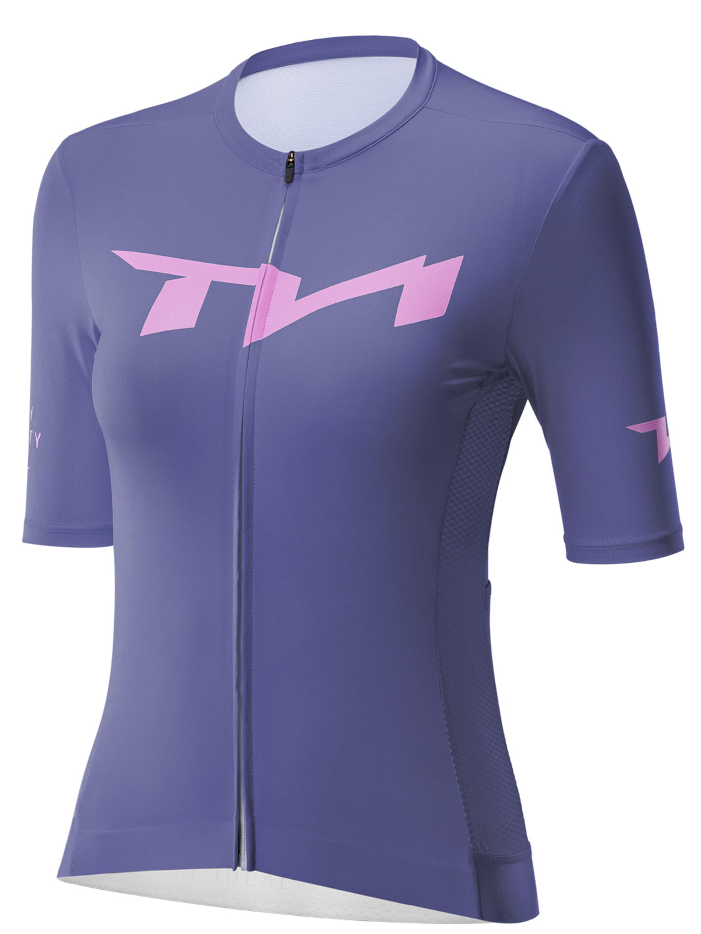 ROCKBROS Athletic Sweatshirt 'Damen kurzarm Fahrradtrikot' in Purple: front