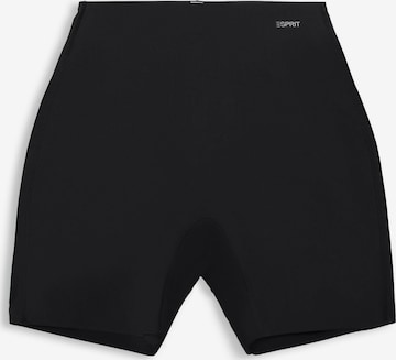 ESPRIT - Calças modeladoras em preto: frente