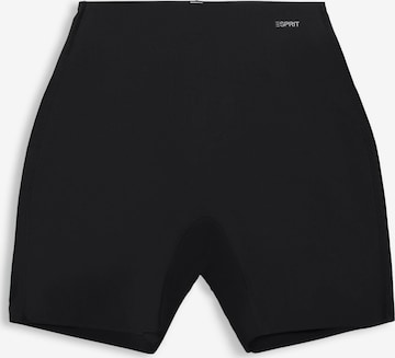 ESPRIT - Pantalón moldeador en negro: frente