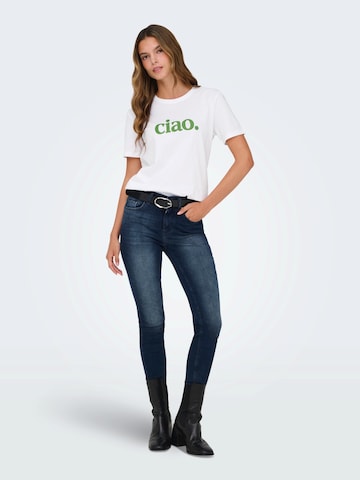 ONLY Tričko 'ONLMIA' – bílá