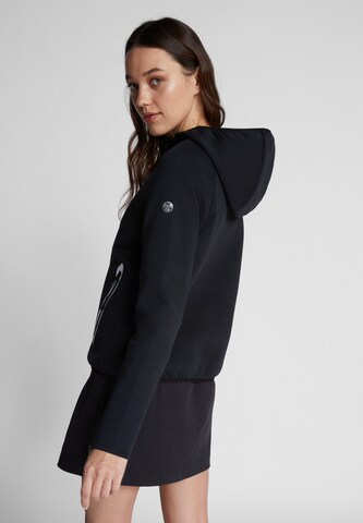 North Sails Athletic Zip-Up Hoodie in Black