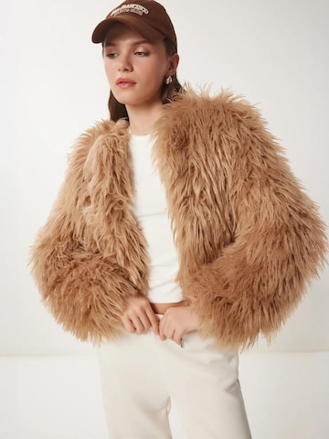 Happiness İstanbul Between-season jacket in Beige