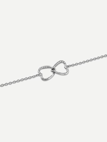 GUESS Kette 'Mon Amour' in Silber