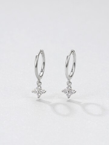 Hey Happiness Earrings 'Floré' in Silver
